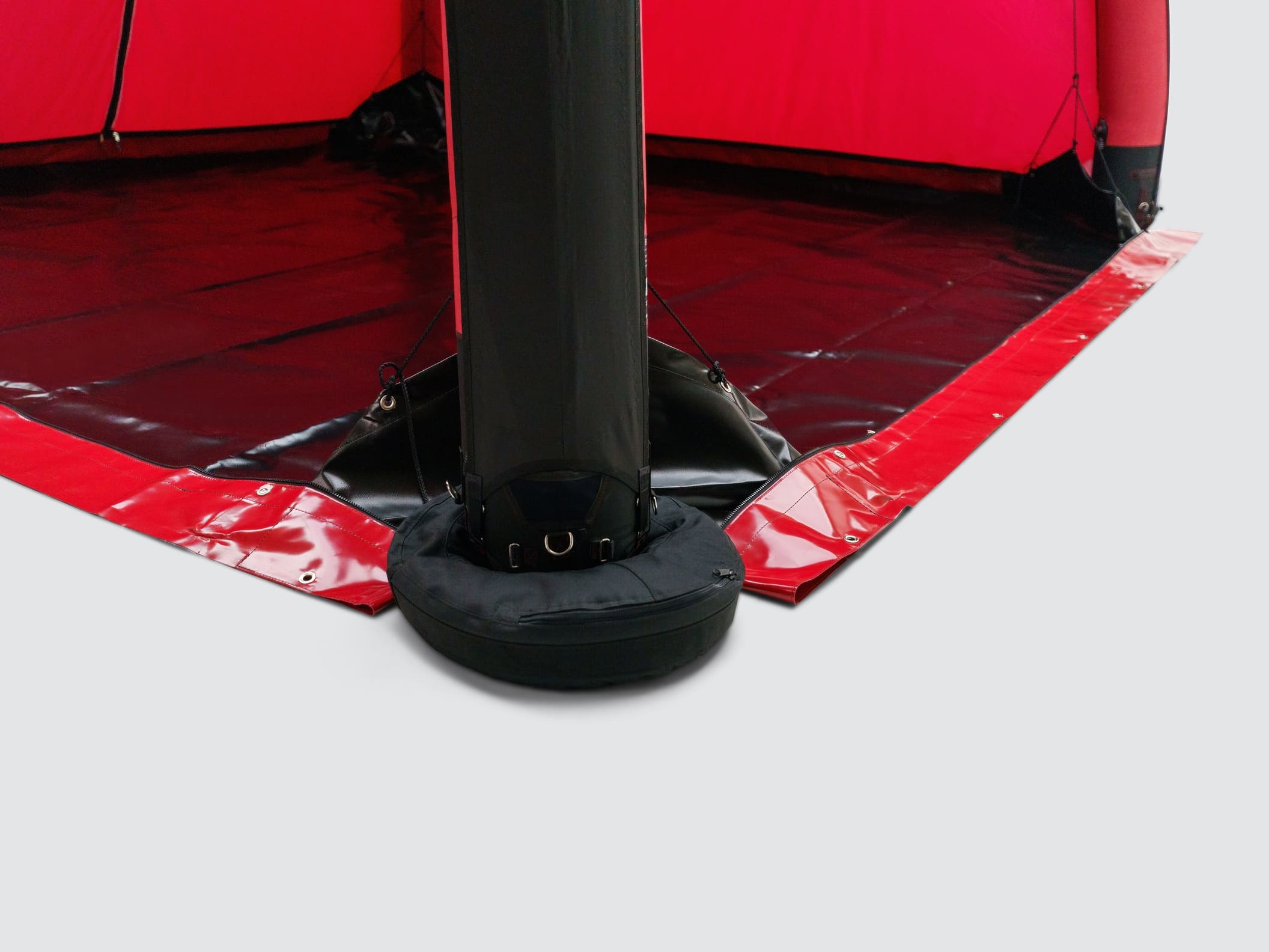 Bodenplane mit Reißverschluss für Schnelleinsatzzelte